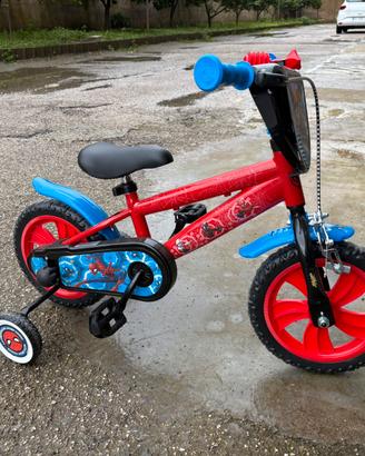 Bicicletta spiderman 12 pollici bambino