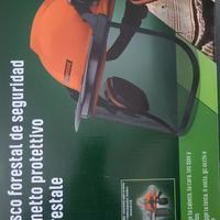 Casco forestale protettivo con cuffie Nuovo