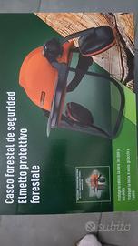 Casco forestale protettivo con cuffie Nuovo