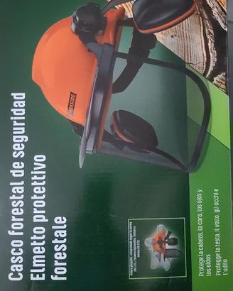 Casco forestale protettivo con cuffie Nuovo
