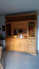 tinello in legno massiccio