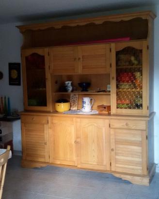 tinello in legno massiccio