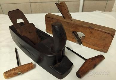 VECCHIE PIALLE E SUCCHIELLI FALEGNAME VINTAGE