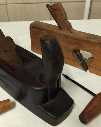 VECCHIE PIALLE E SUCCHIELLI FALEGNAME VINTAGE