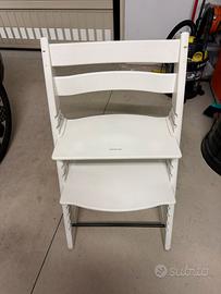 Sedia stokke bianca