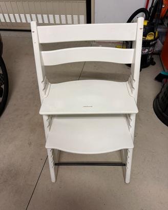 Sedia stokke bianca