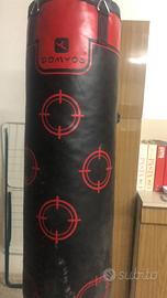 Sacco da box piu guanti 12 oz e fascie nuove