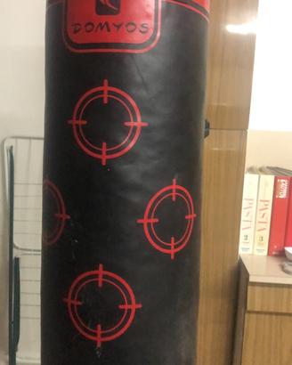 Sacco da box piu guanti 12 oz e fascie nuove