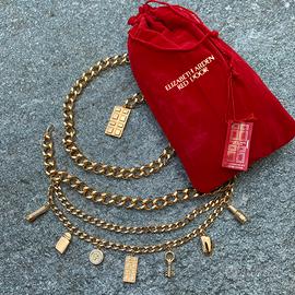 Cintura catena charms Elizabeth Arden Vintage Nos