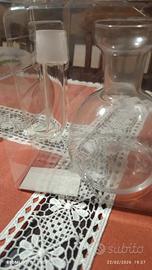 porta olio con dosatore in vetro