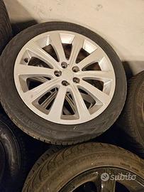 Cerchi Subaru 5x100 Gomme invernali Nokian 205 50 