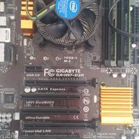 Kit Scheda Madre Gigabyte H97 + Kit Ram 4Gb Sk1150