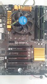 Kit Scheda Madre Gigabyte H97 + Kit Ram 4Gb Sk1150