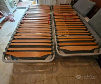 RETI LETTO DOGHE DORSAL IN LEGNO 200X80