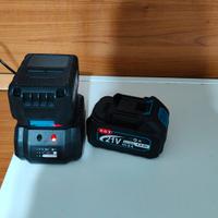 Batterie 18V/21V 4ah nuove+caricatore