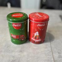 Barattoli coca-cola in lamiera