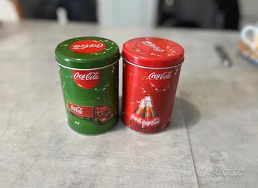 Barattoli coca-cola in lamiera