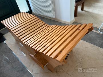 Lettino im legno per magnetoterapia System R V