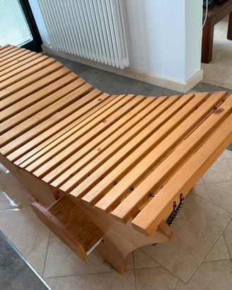 Lettino im legno per magnetoterapia System R V