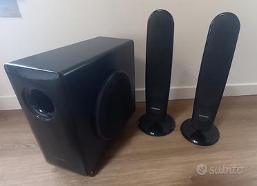 Subwoofer Speaker 2 satelliti verticali