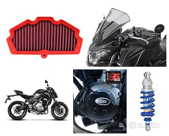Kawasaki Z 650 accessori rapid bike puntale mono