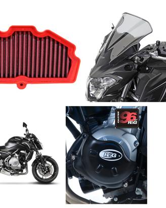 Kawasaki Z 650 accessori rapid bike puntale mono