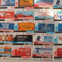 Schede telefoniche anni 90