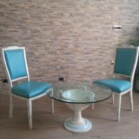 Tavolo e sedie toscane vintage