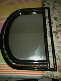 Specchio Rattan Wood