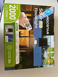 Faretto Solare Aigostar 2000 Lumen 200W 6500K IP65