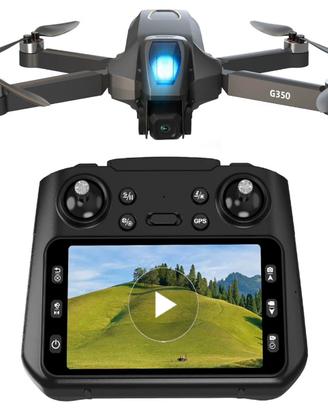 Drone con fotocamera e display - mai aperto