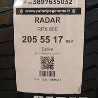 2 gomme 205 55 17 RADAR A1633