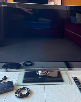 TV SHARP AQUOS QUATTRON + DECODER
