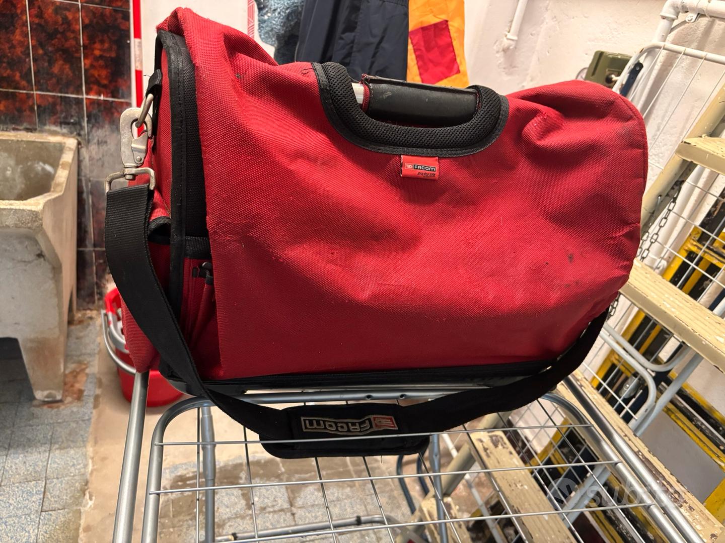 Set Giardinaggio PTJJXA - Borsa Attrezzi 8 Scomparti E Grembiule, 38x25x9cm E 45x55cm - Foto 12