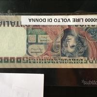 Banconota 50000 Lire Volto di Donna