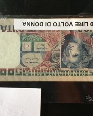 Banconota 50000 Lire Volto di Donna