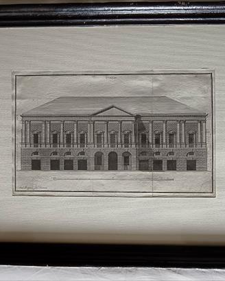 Quadro con stampa architettura del Palladio