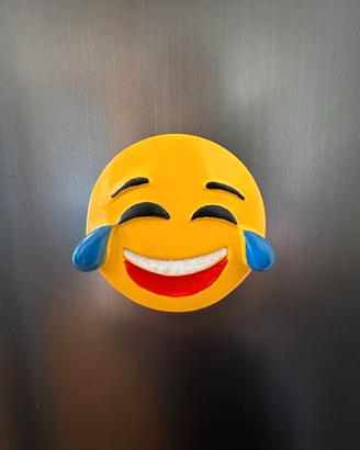 CALAMITA EMOJI IN GESSO CERAMICO DIPINTO A MANO