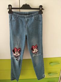 Jeans Minnie Calzedonia 7-8 anni 