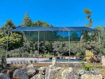 Struttura  tubolare zincata nuova