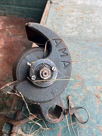 Antica Mola a cinghia  per affilare lame