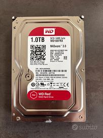 Hard disk 1TB Western digital Red (nas)