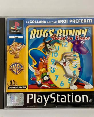 BUGS BUNNY LOST IN TIME PS 1 PLAYSTATION