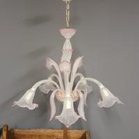 lampadario in vetro di murano 