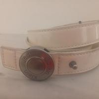 cintura donna Calvin Klein colore bianco pelle 50%