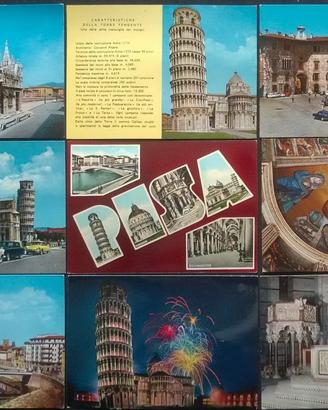 Pisa - Lotto di 50 cartoline Cecami a colori