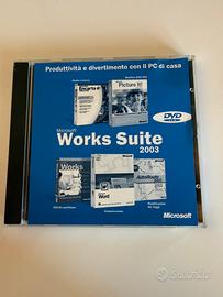 Microsoft Works Suite 2003  con Licenza Vintage