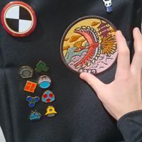 Toppa termica per zaini e vestiti a tema Pokémon