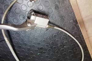 Impianto frenante anteriore pit bike