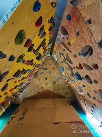 Pannello arrampicata per Box 